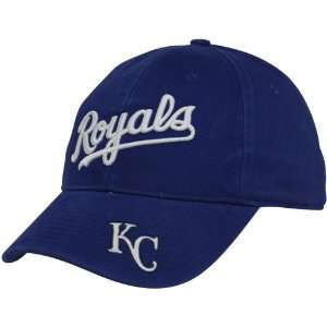 Nike Kansas City Royals Royal Blue Legacy 91 Washed Logo Swoosh Flex 
