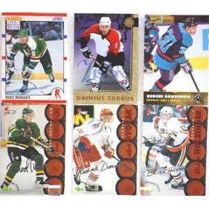  NHL Vintage Hockey Trading Cards   6 Score & Classic Cards 