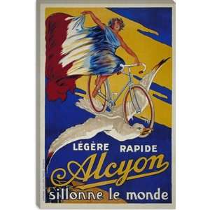  Alcyon French Bicycle Advertising Vintage Poster Giclee 