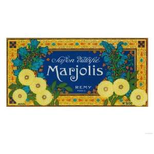  Marjolis Soap Label   Paris, France Giclee Poster Print 