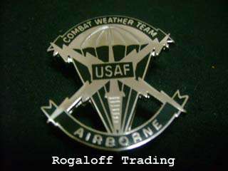 US Air Force (USAF)   Combat Weather Team Badge  
