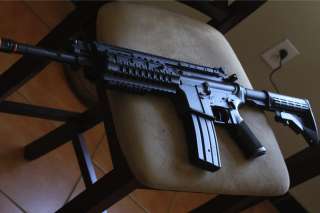JG M4 S System Airsoft Gun Metal Gear Box Carbine Used  
