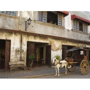  Horse and Cart in Spanish Old Town, Vigan, Ilocos Province 