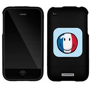  Smiley World French Flag on AT&T iPhone 3G/3GS Case by 