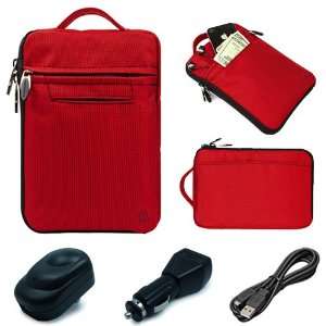  SumacLife Red Compact Premium Protective Nylon Sleeve 