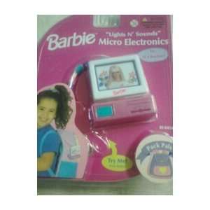 Barbie Lights N Sounds Micro Electronics Pack Pal Toys 