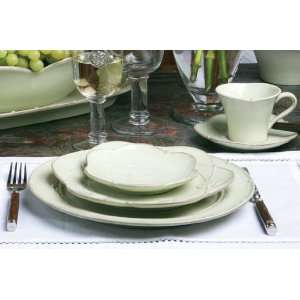  Casafina Meridian White Dinner Plate, Plain Kitchen 