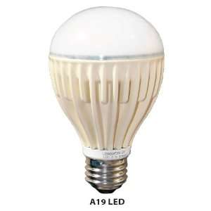  A19   3.45 Watt   White LED Lamp   Semi Directional   Non Dimmable 