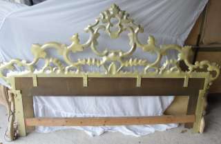 RARE!!! Vintage Replica Michael Jackson Gold Ornate Bed Headboard 56 X 