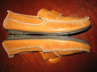 ALDO leather flats loafer dock driving shoe oxford 7++  