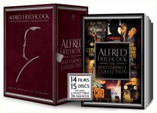 ALFRED HITCHCOCK MASTERPIECE COLLECTION 15 DISC DVD New 025192834622 
