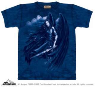Fairy Fallen Angel Adult T Shirt by The Mountain  
