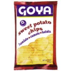 Goya Sweet Potato Chips 4 oz   Boniato Camote Batata Chips