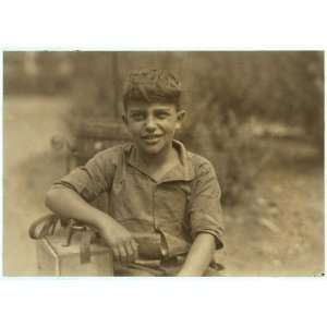 Photo Mike, ten year old shiner, Newark, N.J. August 1, 1924. Location 