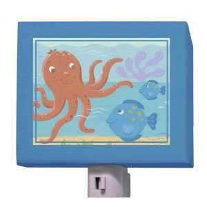  Octopus and Fish Night Light