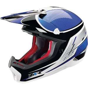  Z1R Nemesis S10 Adult Off Road Motorcycle Helmet   Blue 