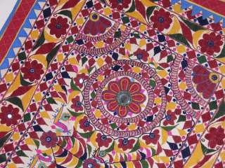 Kutch Embroidery Furnishing Textile Wall Hanging Art  