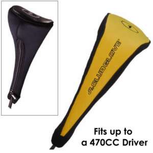 Club Glove Driver Head Cover Headcover #1   YELLOW  