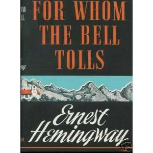  For Whom the Bell Tolls HEMINGWAY ERNEST Books