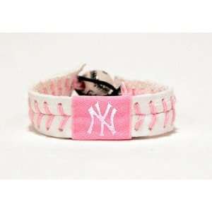 New York Yankees Pink MLB Bracelet 