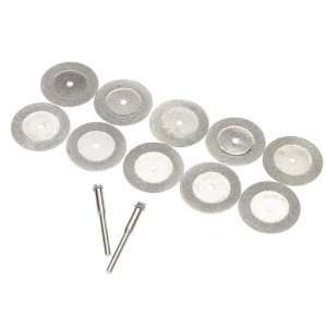   40mm Diamond Cut Off Disc Wheel Rotary Tool w/ Arbor: Home Improvement