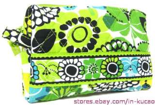 Vera Bradley Small Cosmetic in Limes Up bag  