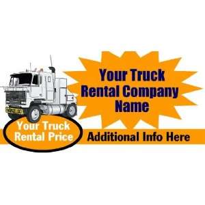  3x6 Vinyl Banner   Truck Rental Price 