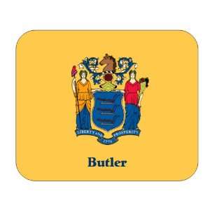  US State Flag   Butler, New Jersey (NJ) Mouse Pad 