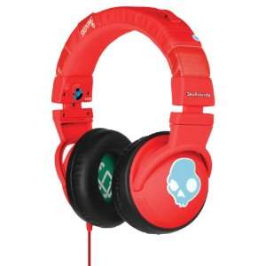 Skullcandy Hesh Over Ear Headphones   Red Electronics