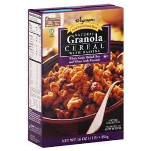 Wgmns Food You Feel Good About Cereal, Natural Granola, with Raisins 