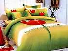 Le Vele Tulip Duvet Cover Bed in Bag Twin Bedding Gift Set LE06T