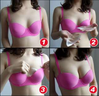 New BREAST Insert Enhancer Pad Silicone Push Up BB11  