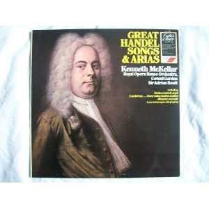   McKELLAR Handel Songs and Arias LP 1982 Kenneth McKellar Music