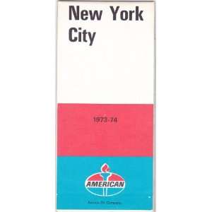  1973 74 New York City Highway Map (Fold out Map 