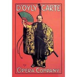  Vintage Art DOyly Carte Opera Company (Asian Costume 
