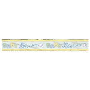    Baby Pastel Stitching 12ft Baby Shower Banner Toys & Games