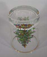 Spode Double Old Fashioned Christmas Tree Glass Set 4 in BOX  