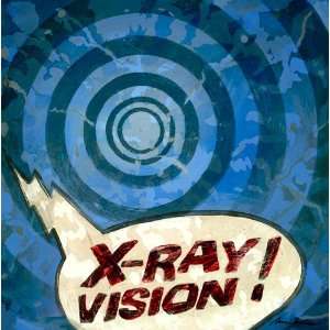  X Ray Vision Superhero Canvas Reproduction: Home & Kitchen