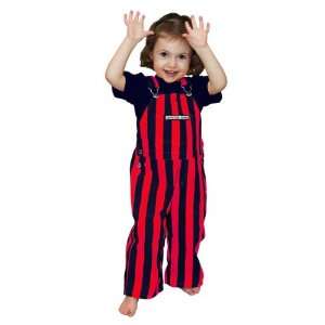  Toddler Navy/Red Game Bibs Overalls