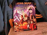Star Wars Episode I Phantom Menace Scrapbook 1999  