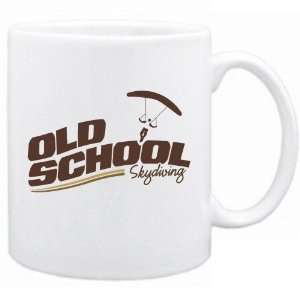  New  Old School Skydiving  Mug Sports