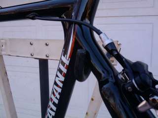 Carbon fiber road bike frame with full carbon fork steerer 53 cm fast 