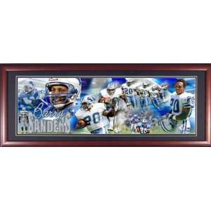   Detroit Lions Framed Unsigned Panoramic Photograph