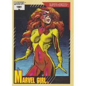  Marvel Girl #4 (Marvel Universe Series 2 Trading Card 1991 