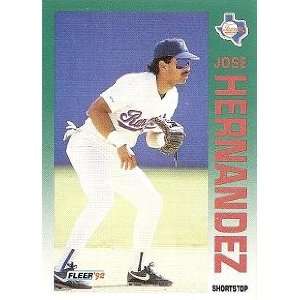  1992 Fleer #307 Jose Hernandez