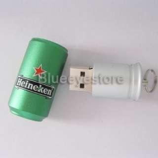 New 4GB Heineken USB 2.0 Flash Memory Pen Drive stick  