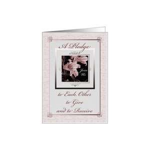 Marriage Vow Renewal Invitation Card