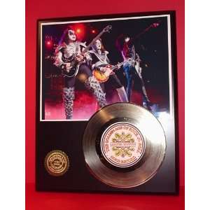  KISS 24kt Gold Record LTD Edition Display ***FREE PRIORITY 