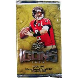    Upper Deck NFL 2009 Icons Trading Cards (1 Pack)