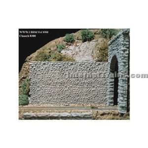  Chooch HO Scale Retaining Wall   Small Random Stone 6.75 x 